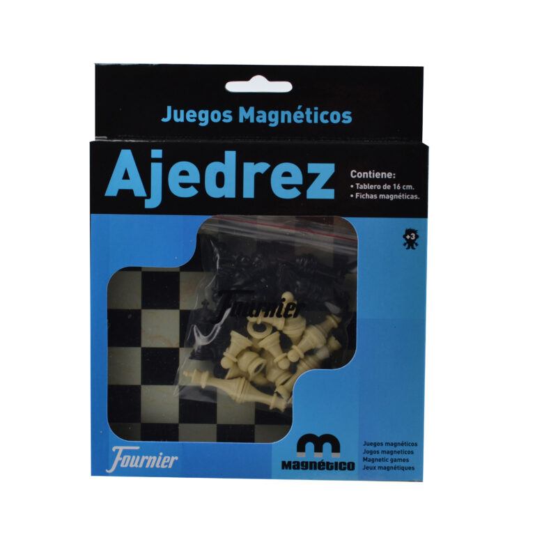 Ajedrez magnético Fournier de 16x16 cm
